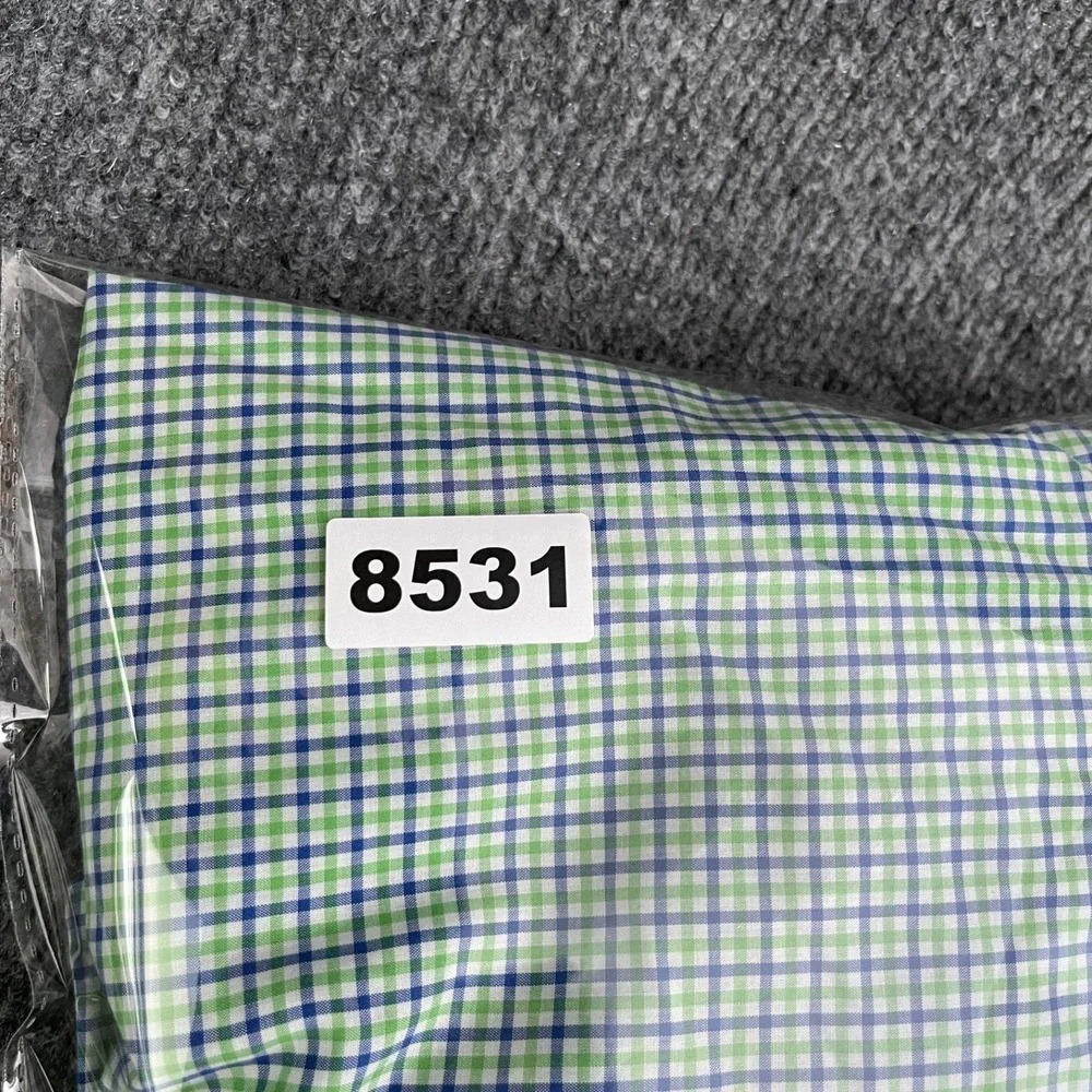 Polo Ralph Lauren Micro Check Shirt Mens Sz M Green Button Down Long Sleeve Pony